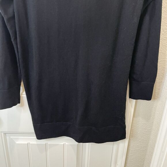 GAP Black Merino Wool Blend Button Up Cardigan Sweater Womens Size S NWT - Picture 8 of 9